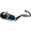 YFZ450 - Escape completo de titanio Factor 4,1 Anonitz Blue FMF - Imagen 2