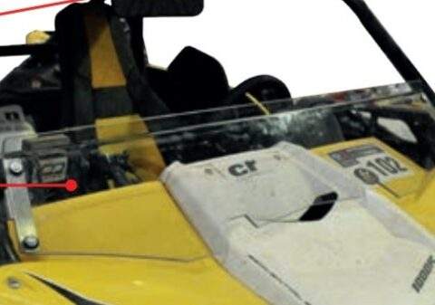 Parabrisas bajo para YXZ 1000R 2016/2018